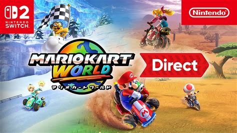 マリオカート ワールドのプレイ画面