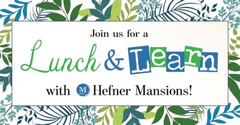 Hefner Mansions Lunch & Learn , 2639 W Memorial Rd, Oklahoma City, OK ...
