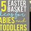 Image result for Baby Easter Basket