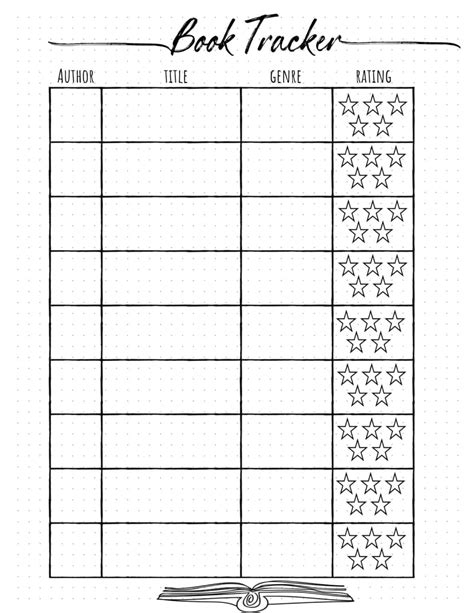 Book Tracker Template