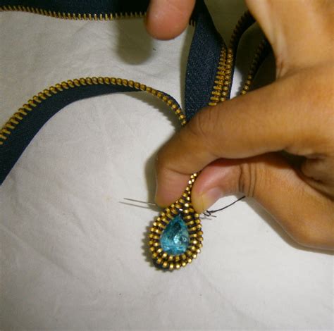 Image result for Zipper Jewelry Tutorial