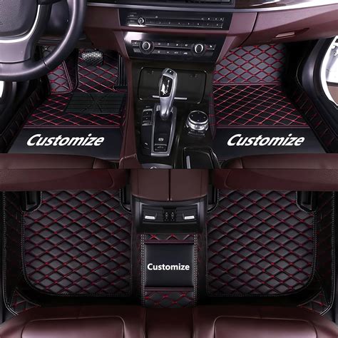 Amazon.com: LUZiUNlnk Custom Personalized Floor Mats for Cars，Luxury ...
