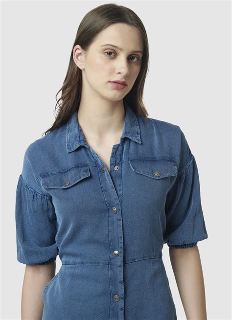 Dace Sr Cavillary Twill Shirtdress | Pepe Jeans India