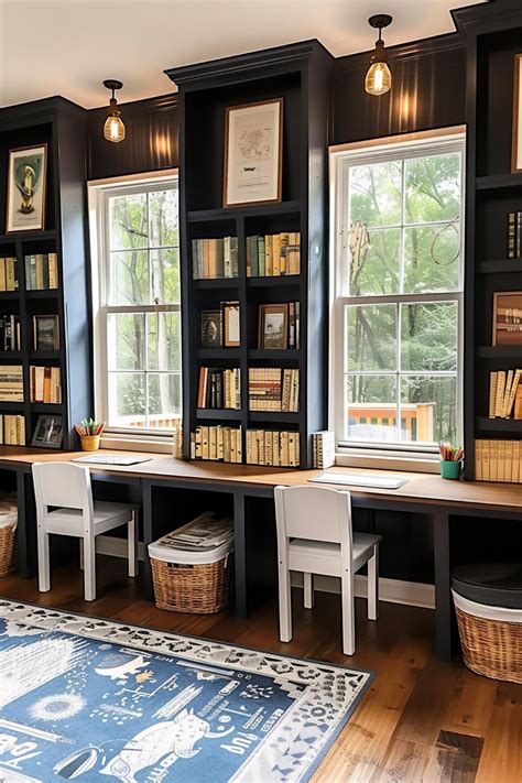 36 Stylish Homeschool Room Designs