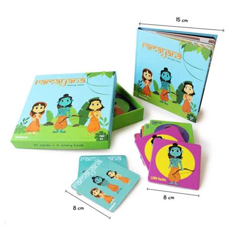 Ramayana Memory Game and Book | Made in India | Indian Toys – Shumee