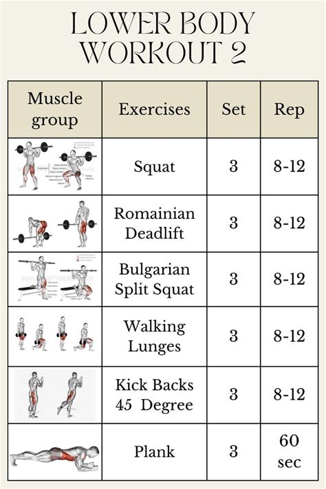 Image result for Lower Body Workout Routine