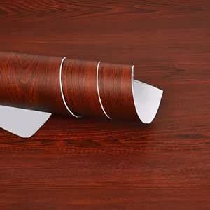 SUNBIRD Wood Grain Self Adhesive Removable PVC Waterproof Wallpaper ...