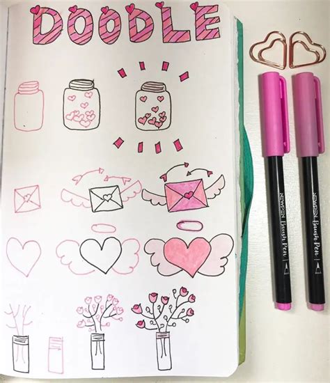 10+ Bullet Journal Doodles For Your Inspiration - Fresh Diy Home