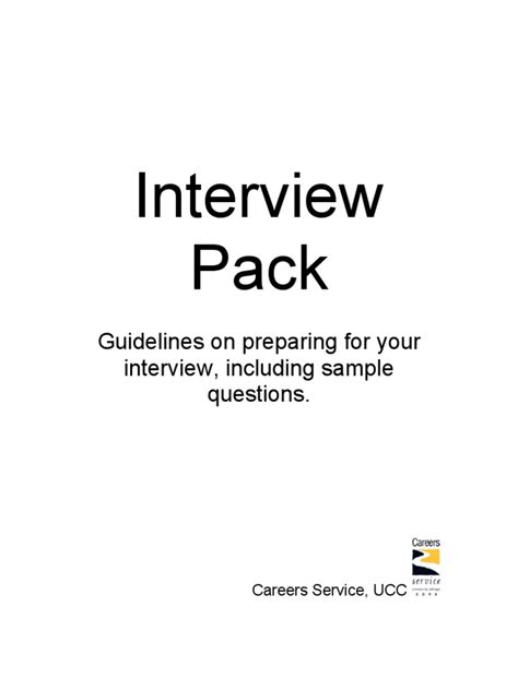 Image result for Interview Packet Sample