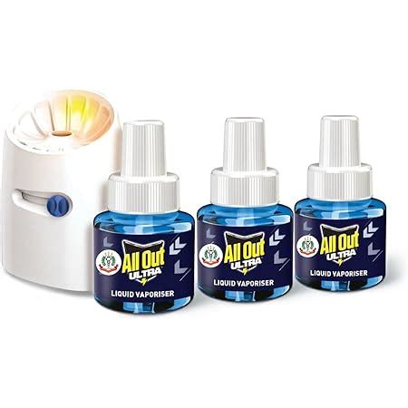 All Out Ultra Combo Pack 3 Refill + 1 Machine | Ultra Liquid Power ...