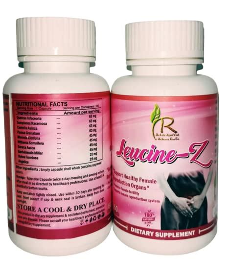ReLife AyurVed ReSearch CenTer Leucine-Z Dietary Supplement - Supports ...