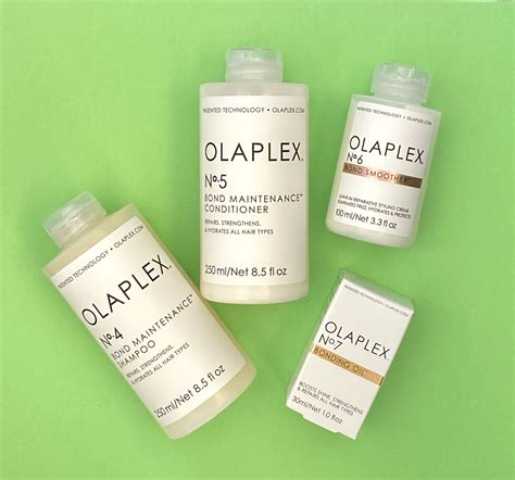 OLAPLEX process that aims to repair and prevent hair damage. It works ...
