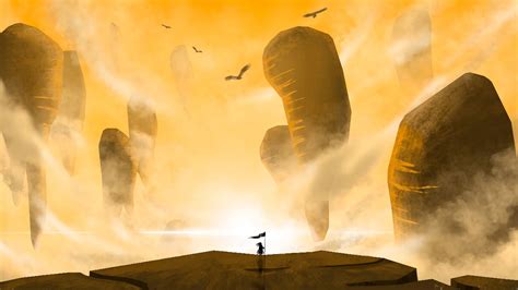 Download wallpaper 1920x1080 lonely, loneliness, birds, art full hd ...