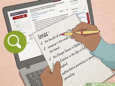 Image result for Write a Paper