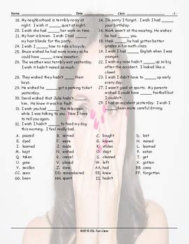 Regret Modal Verbs Crossword Puzzle by English and Spanish Language Ideas