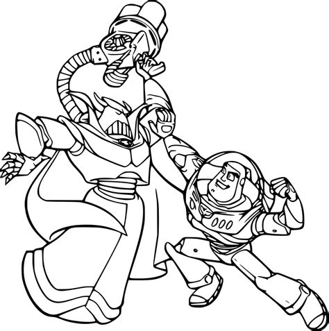 Buzz Lightyear coloring pages - ColoringLib