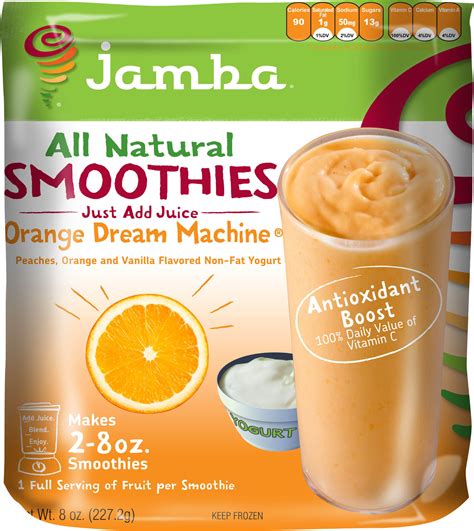 Jamba Juice Smoothie Recipes Orange Dream Machine | Bryont Blog