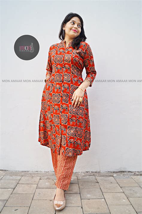Real Life Beauty - Cotton Kurti Set – Monamaar