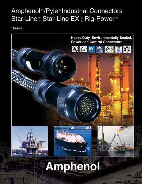 Star-Line®, Rig-Power® Catalog Datasheet by Amphenol Industrial ...