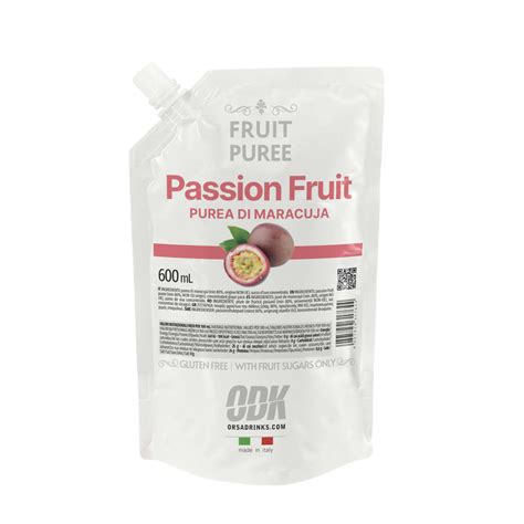 Fruit Puree Passion Fruit - Orsadrinks - ODK