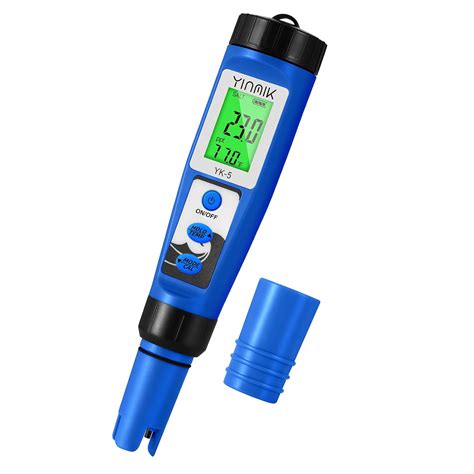 YINMIK YK-5 5-in-1 pH TDS EC Salinity Temperature Meter User Manual