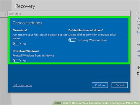 Image result for Restore My Computer to Factory Settings