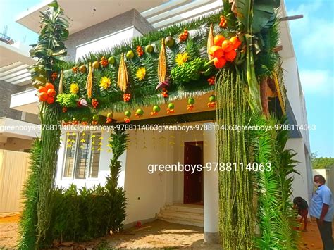 Panthal Decoration Green Boys - Event Managers - Udumalaipettai | Vkno ...