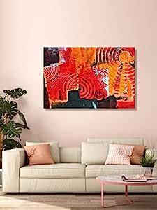 999Store Wooden Stretched Framed Wall art with frames canvas painting ...