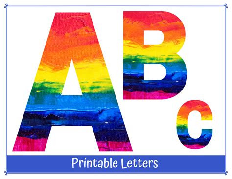 Free free printable rainbow letters, Download Free free printable rainbow letters png images ...