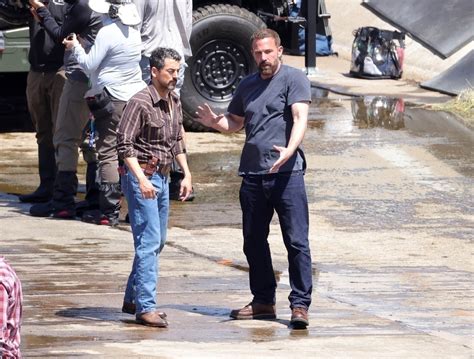 Ben Affleck Filming Pivotal Scene for New Netflix Movie 'Animals' in Los Angeles