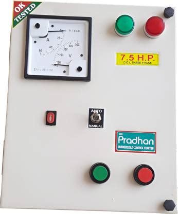 PRADHAAN L&T Pattern-7.5HP, 3Phase Auto-Manual DOL/Delta HD Motor ...