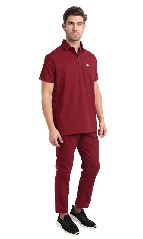 Maza Polo Scrub Top – Febris