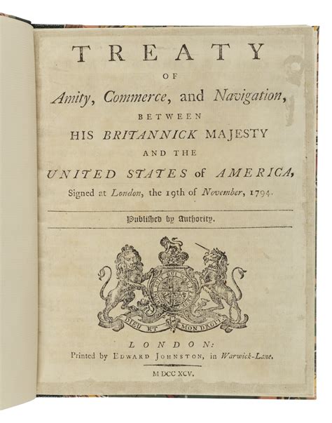 (Jay's Treaty) | "Jay's Treaty," with rare additional material on ...