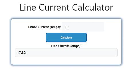 Image result for Calculate Line Current