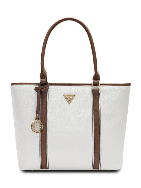 Lavie Signature Las Vegas Large Off White Womens Tote Bag – Lavie World