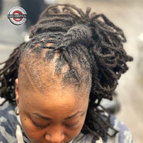 Overhand braid on Locs @ Loc Central | Locs hairstyles, Natural hair ...