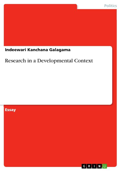 Buy Research in a Developmental Context Book Online at Low Prices in ...