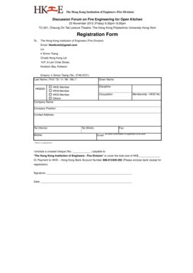 Fillable Online Registration Form-open Kitchen-rev 2 Fax Email Print ...