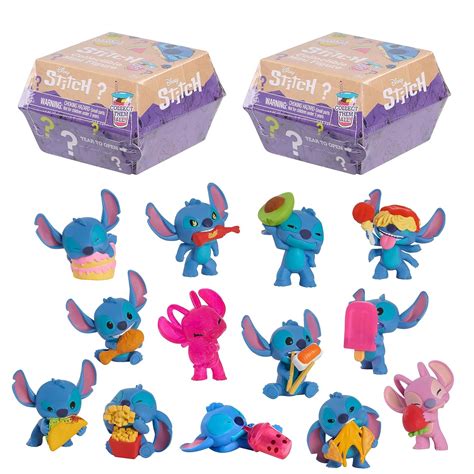 Buy Just Play Stitch Blind Mini Figures 2-Pack, 2-inch Collectible ...