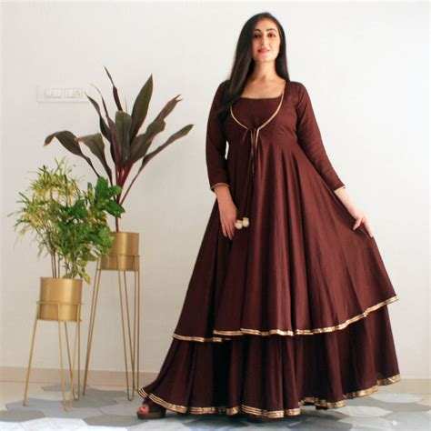 Ready to wear brownie indowestern dress – YouNari