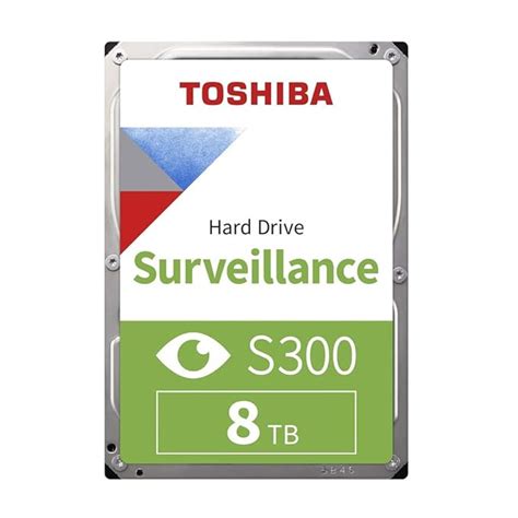 Toshiba 8TB S300 Surveillance HDD - 3.5 inch SATA Internal Hard Drive ...