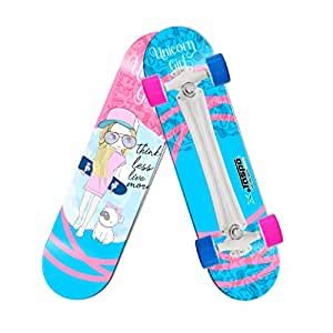 Buy Jaspo Unicorn Girl Fiber Skateboard Combo Casterboard Cruiserboard ...