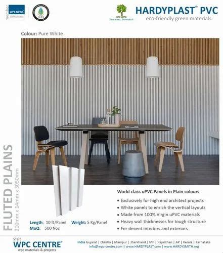PVC and WPC Panels - Wpc Flute Panel Manufacturer from Ahmedabad