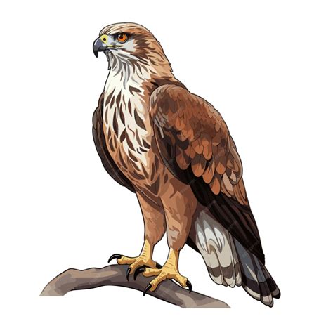 Premium Vector | Hawk vector illustration