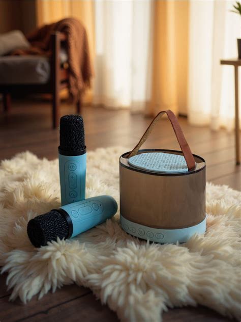 Set karaoke fără fir Culoare albastru-pal - SINSAY - 224EQ-05X