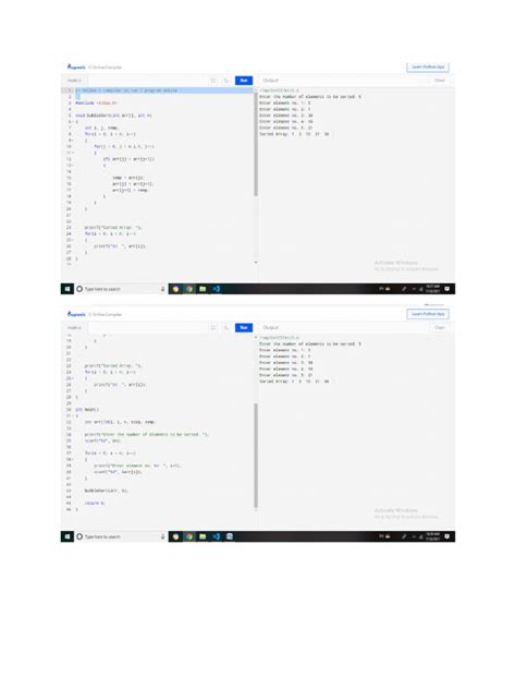 Image result for Bubble Sort Python Work Sheet