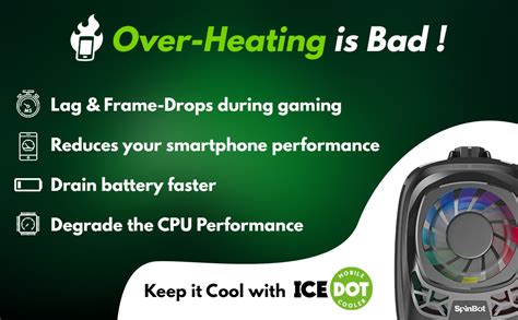 SpinBot IceDot Mobile Cooler with Semiconductor Technology | Gaming ...