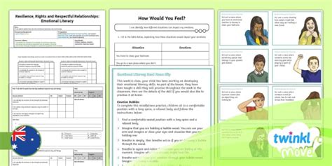 Year 4 RRRR Emotional Literacy Lesson Pack