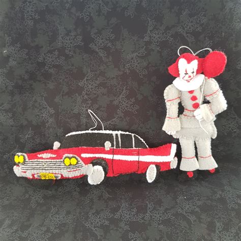 Patterns Stephen King Characters Felt Ornaments Set of 8 - Etsy