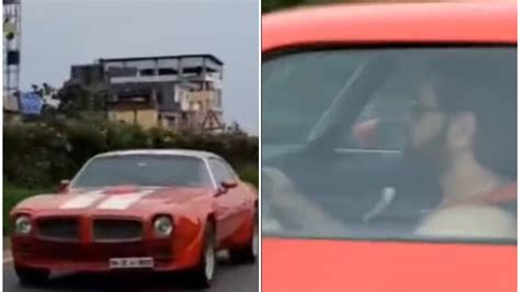 WATCH: MS Dhoni Seen Driving His Vintage Pontiac Trans-Am 1973 Muscle ...